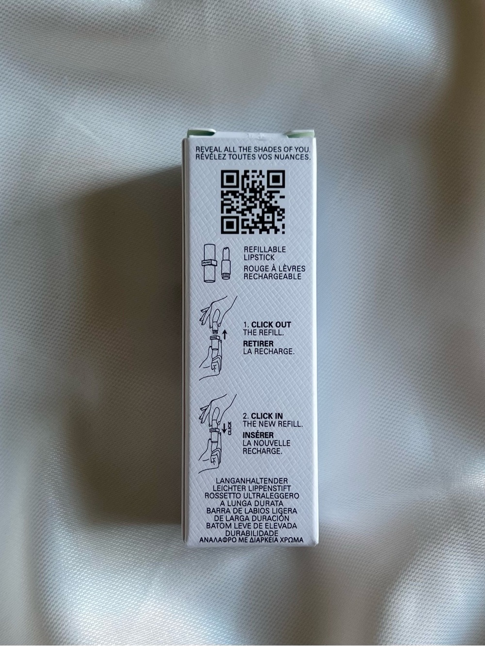 Prada Monochrome Matte Lipstick —
HYPER MATTE
B02 QUARTZ - Picture 6 of 8